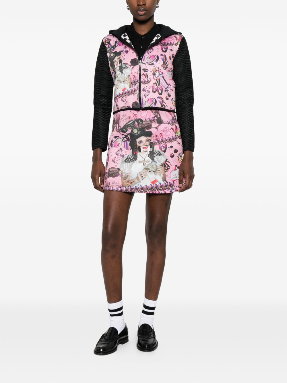 [THE ARTISTYLIST] Mini skirt SS26 PINK LADIES SKIRT MLT