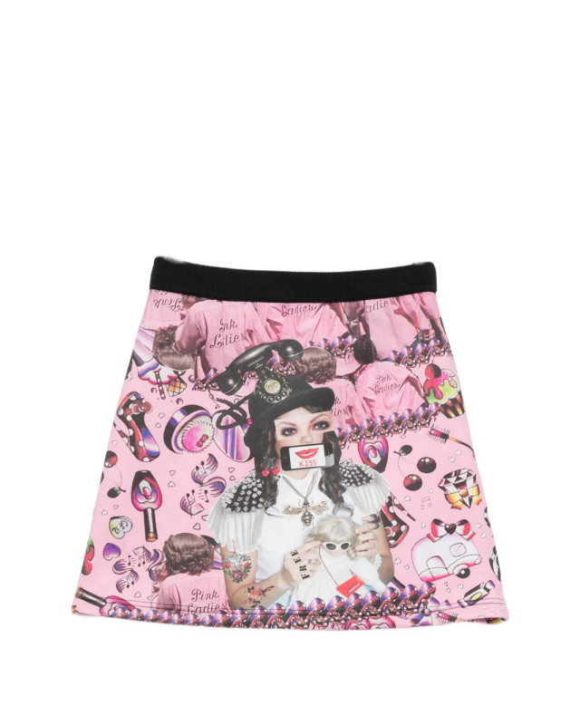 [THE ARTISTYLIST] Mini skirt SS26 PINK LADIES SKIRT MLT
