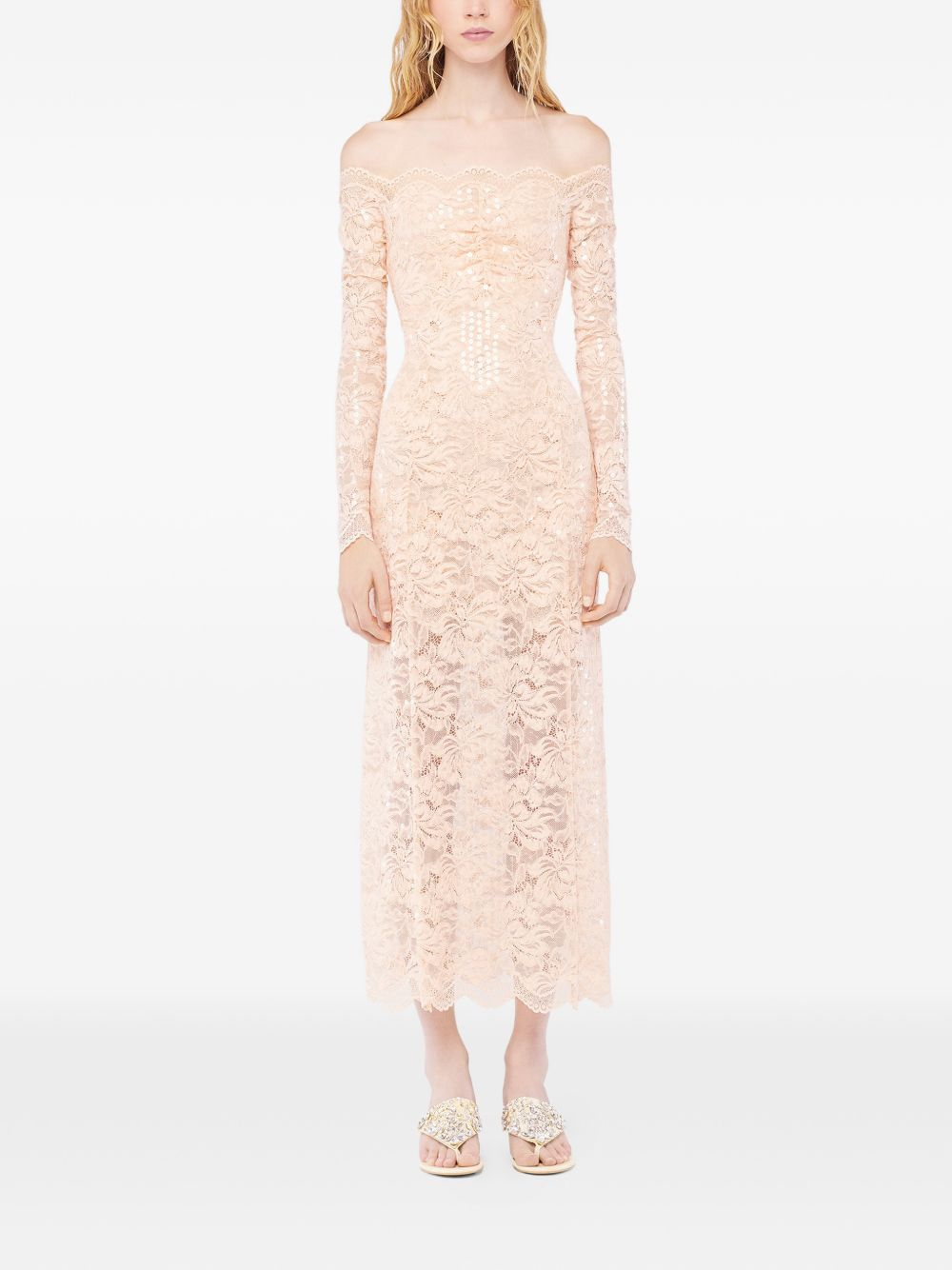 [RABANNE] Long sleeve dress SS26 26PJRO237PA0170 P259
