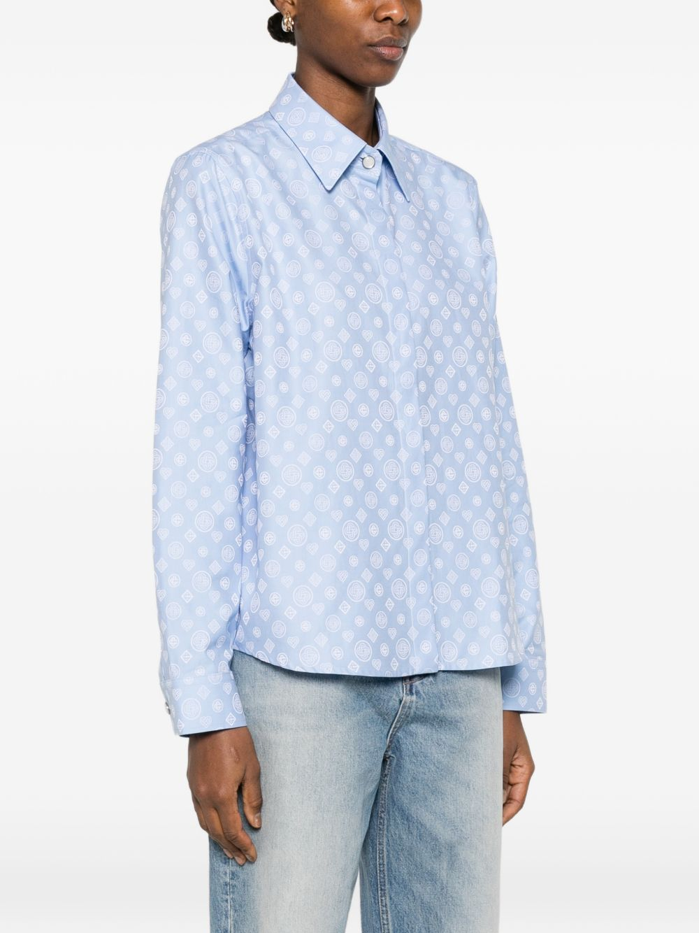 [Casablanca] Shirts Long Sleeve SS26 WSP26SH218 01