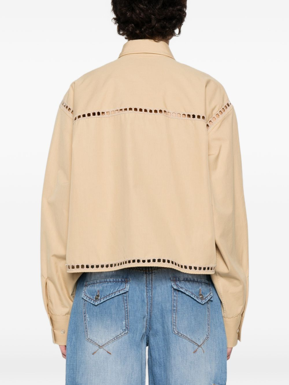 [Ermanno Scervino] Shirts Long Sleeve SS26 D482K391APWGF 61324