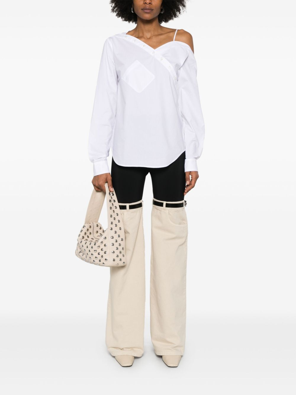 [Coperni] Shirts Long Sleeve SS26 COPCH52F2010 WHT