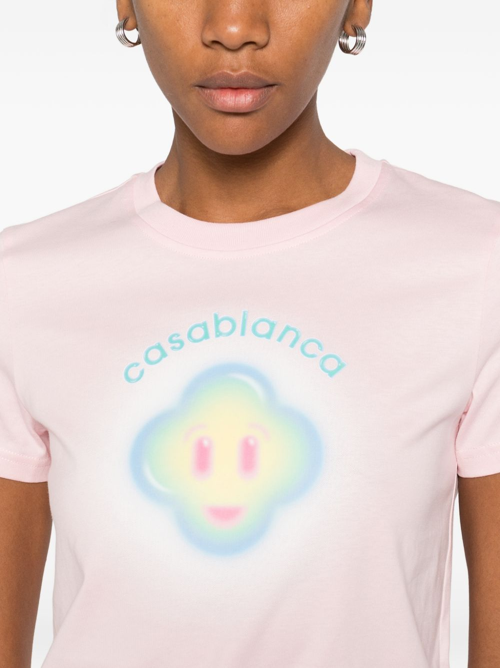 [Casablanca] T-shirts Short Sleeve SS26 WSP26JTS020 01