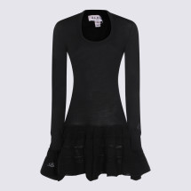 [Alaia] Long sleeve dress SS26 AA9R2867K164C995
