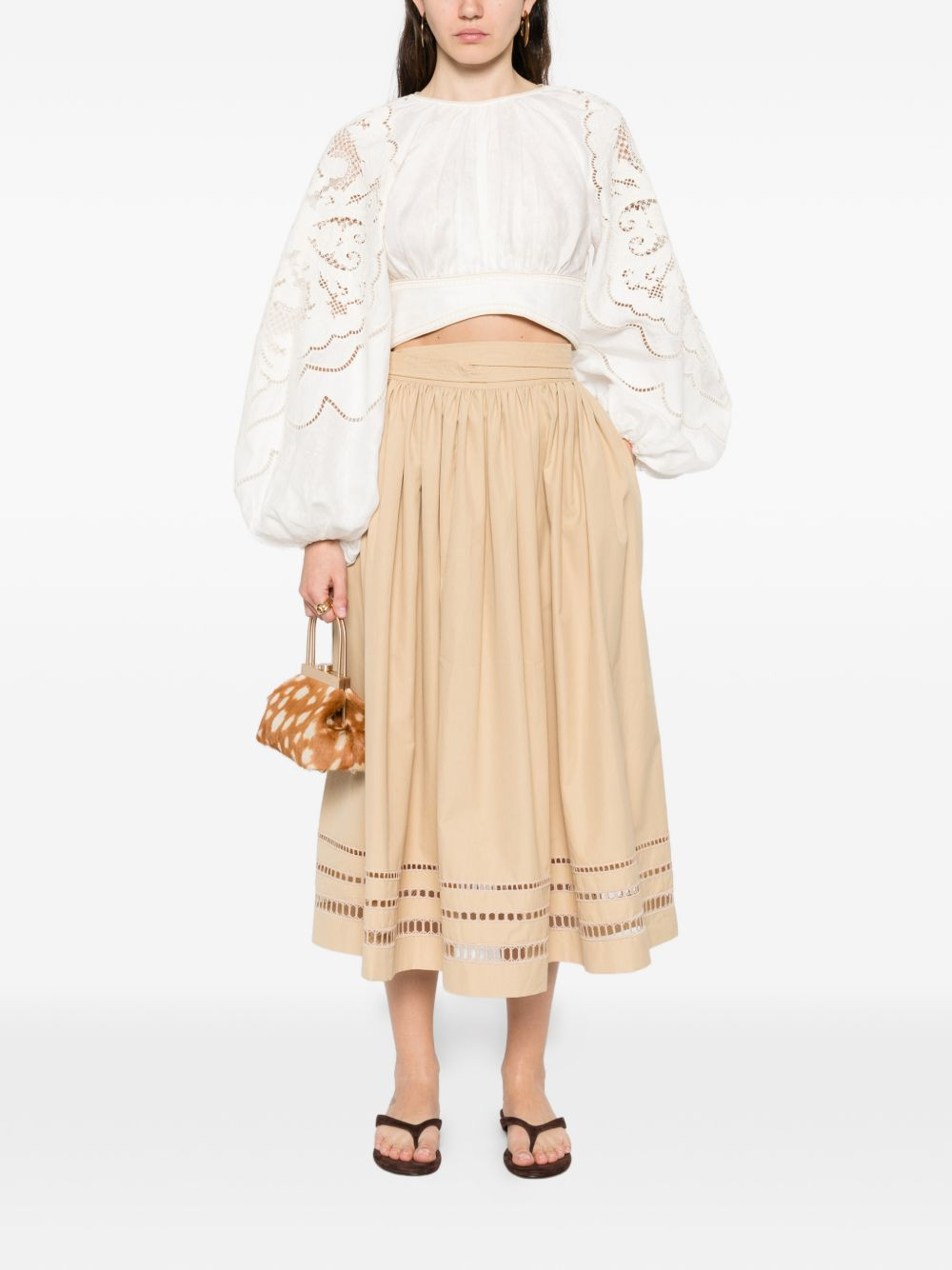 [Ermanno Scervino] Midi skirt SS26 D482O385APWGF 61324
