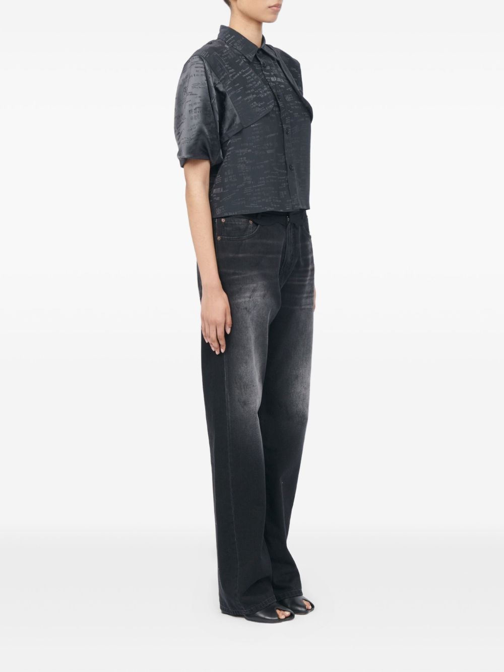 [MM6 Maison Margiela] Shirts Short Sleeve SS26 S52DT0044 M35737 002J