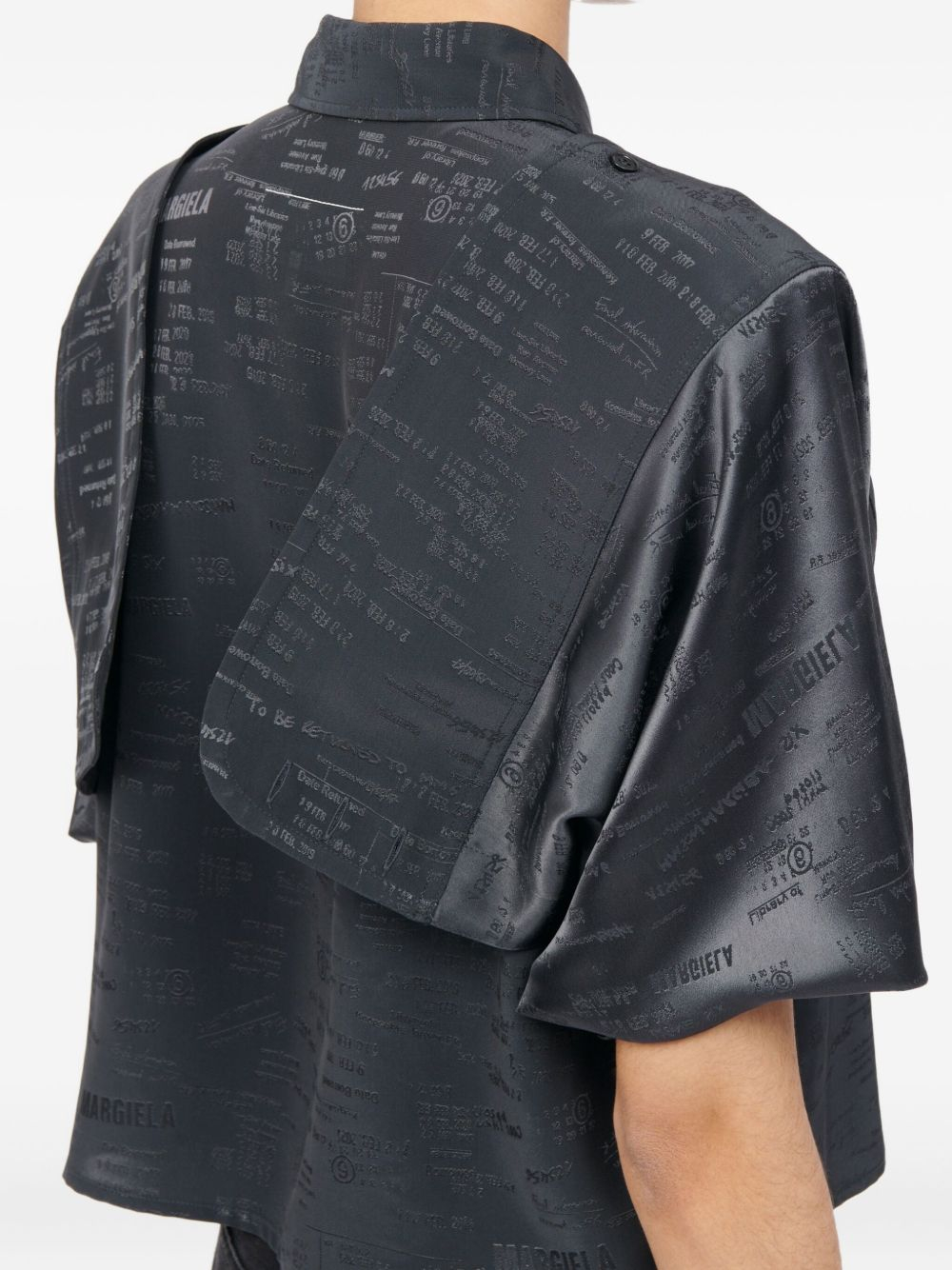[MM6 Maison Margiela] Shirts Short Sleeve SS26 S52DT0044 M35737 002J
