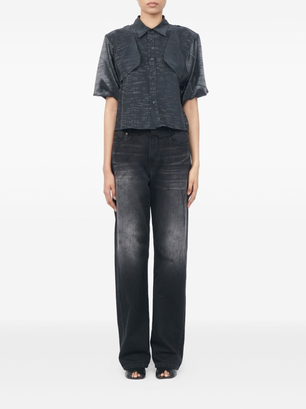 [MM6 Maison Margiela] Shirts Short Sleeve SS26 S52DT0044 M35737 002J