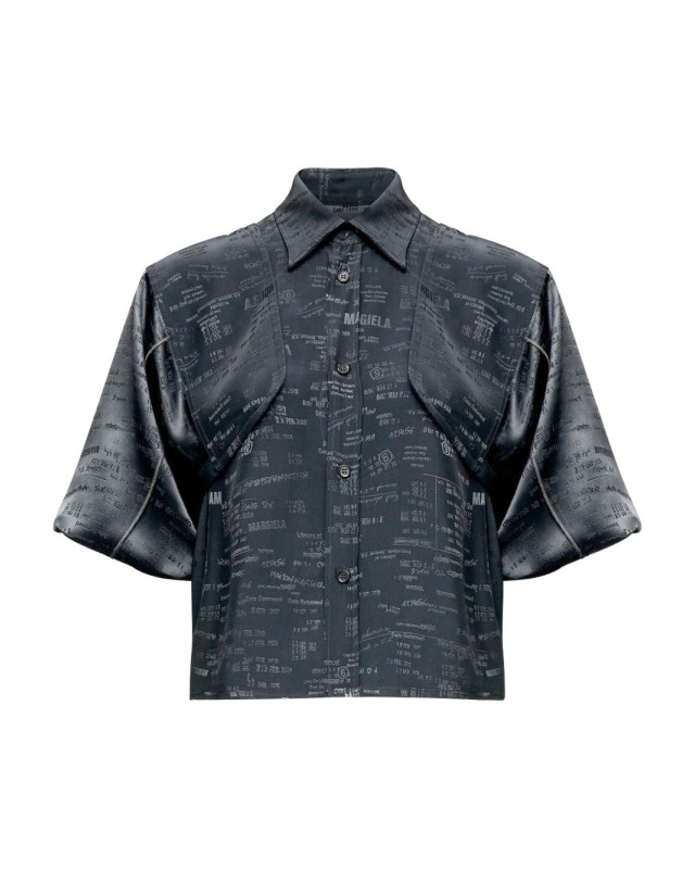 [MM6 Maison Margiela] Shirts Short Sleeve SS26 S52DT0044 M35737 002J