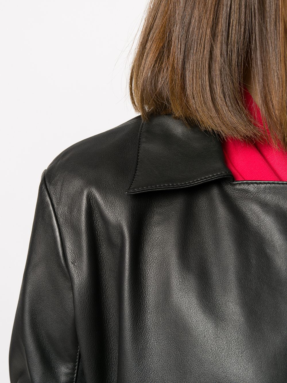 [Emporio Armani] Leather Jacket SS26 0NB10P02P15999