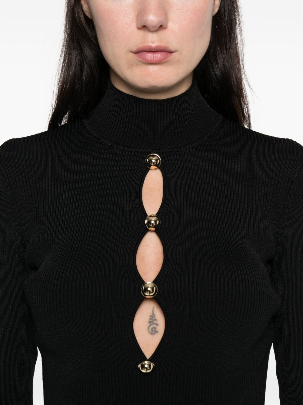 [SELF PORTRAIT] Knitwear SS26 RS26 138T B BLK