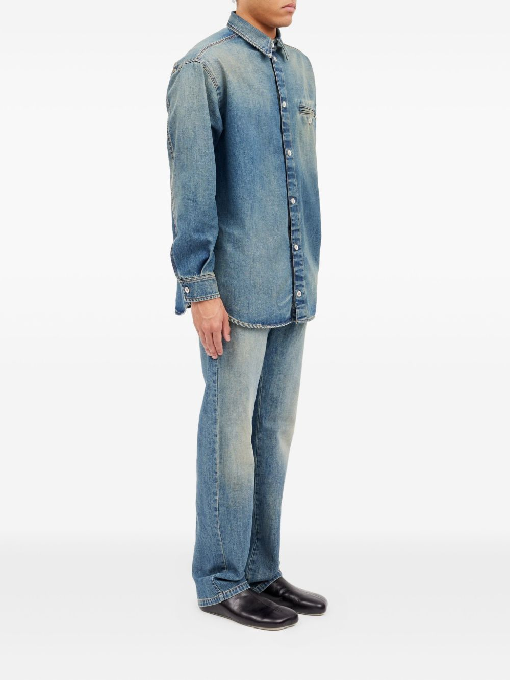 [MM6 Maison Margiela] Shirts Long Sleeve SS26 SH0DT0044 M30055 961