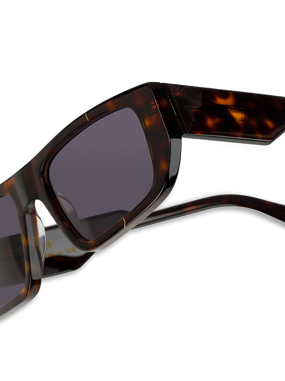 [FACE HIDE] Sunglasses SS26 BROKEN VISION HAVANA SCURO