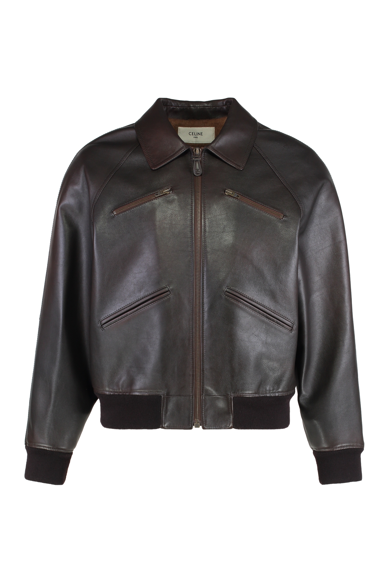 [Celine] Leather Jacket FW25 RV0QF0G58_19BA