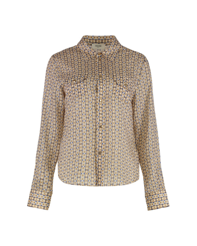 [Celine] Shirts Long Sleeve FW25 RC06P0416_GAI3