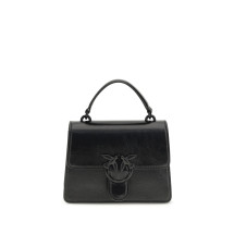Shiny leather Love One Top mini Handbag