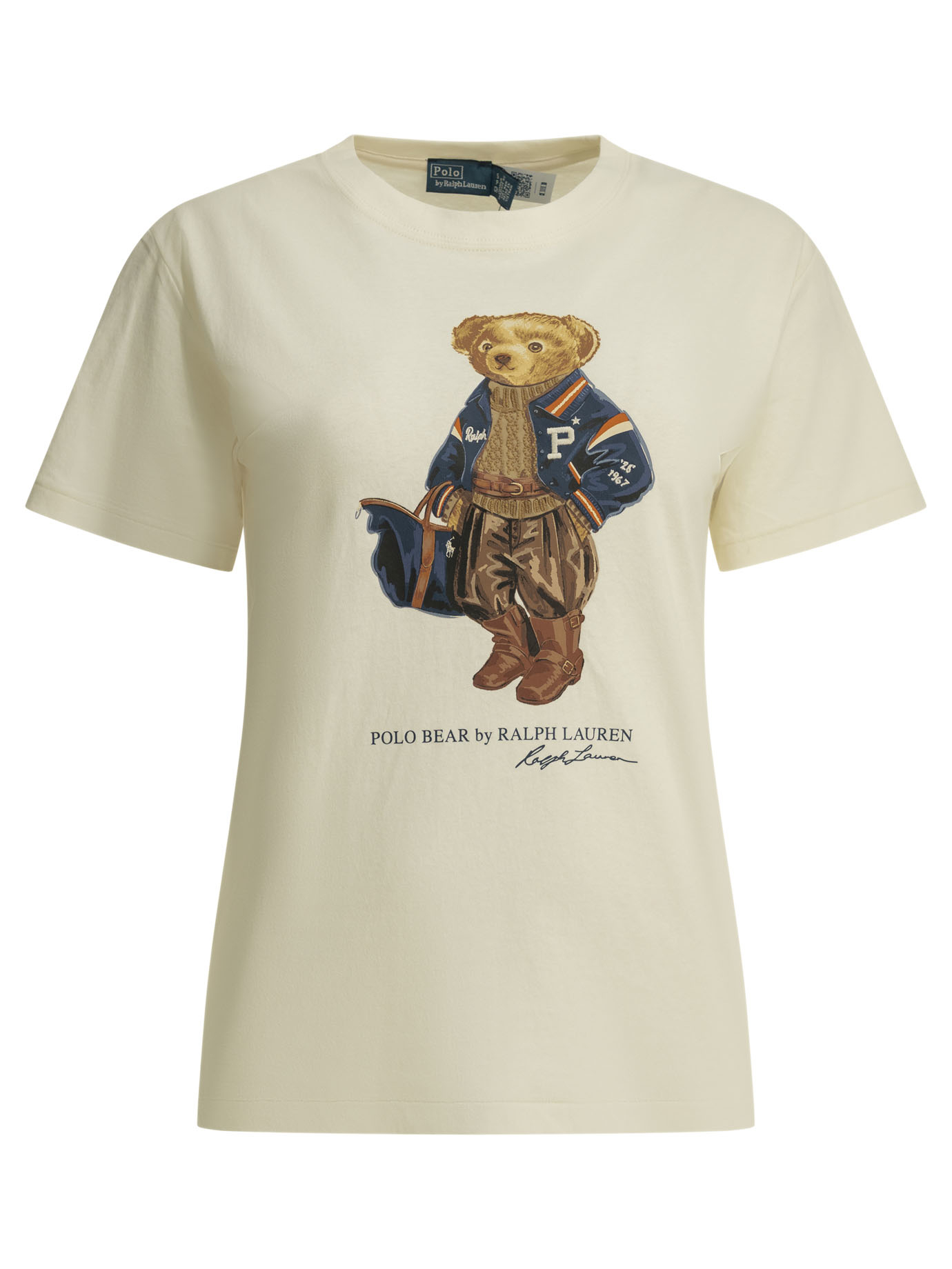 [Polo Ralph Lauren] T-shirts FW26 211B17774001WARM WHITE