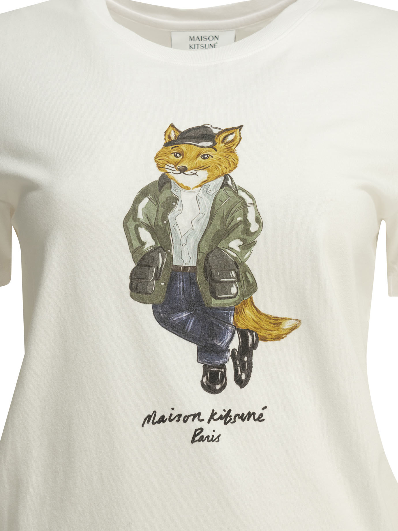 [MAISON KITSUNE] T-shirts FW26 MRWJT11KJ7026P100
