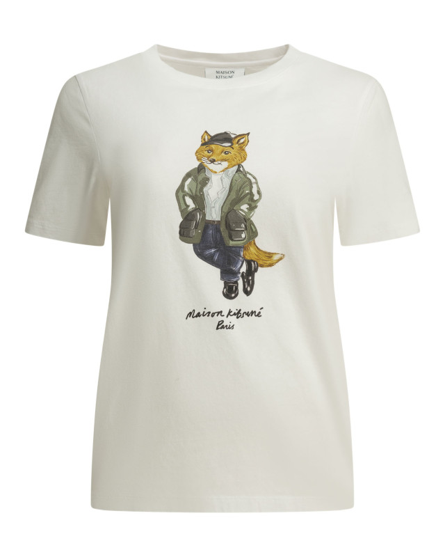 [MAISON KITSUNE] T-shirts FW26 MRWJT11KJ7026P100