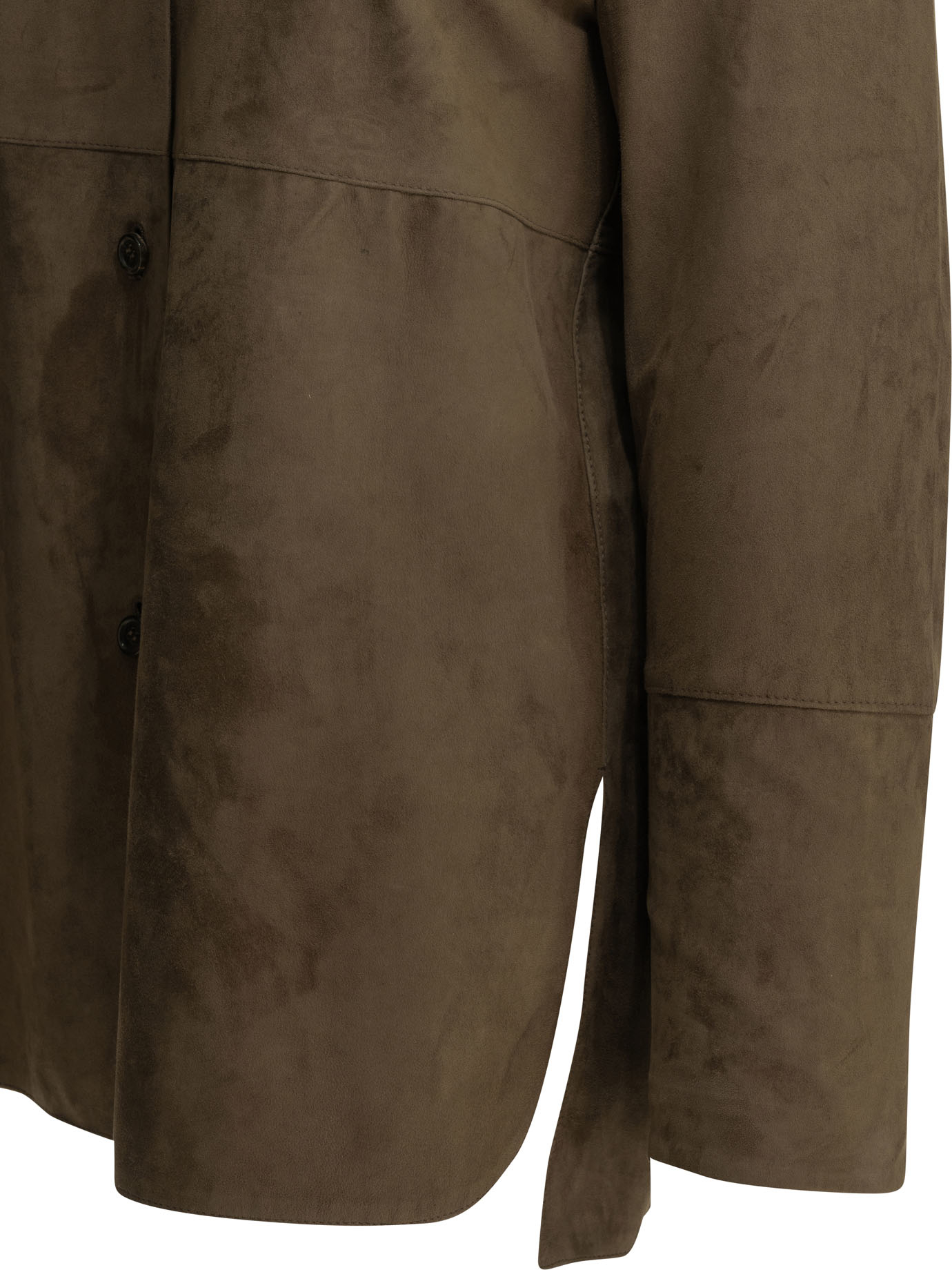 [Max Mara S] Leather Jacket FW26 2629446011600SMMGOCCE001