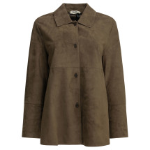 [Max Mara S] Leather Jacket FW26 2629446011600SMMGOCCE001