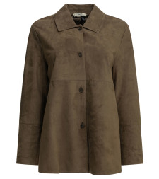 [Max Mara S] Leather Jacket FW26 2629446011600SMMGOCCE001