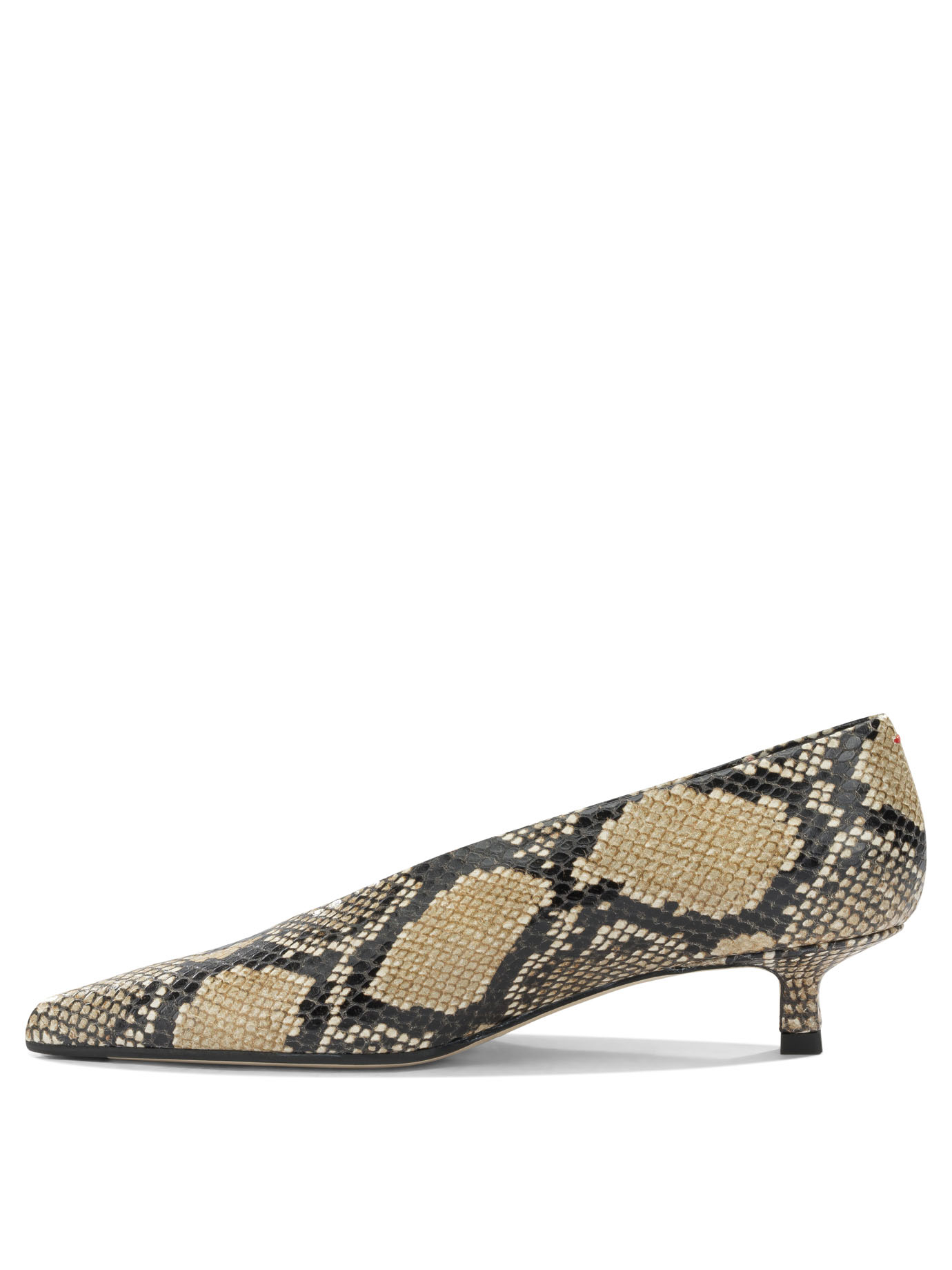 [Aeyde] Pumps FW26 CLARASNAKE PRINT CALF LEATHERHAZELNUT