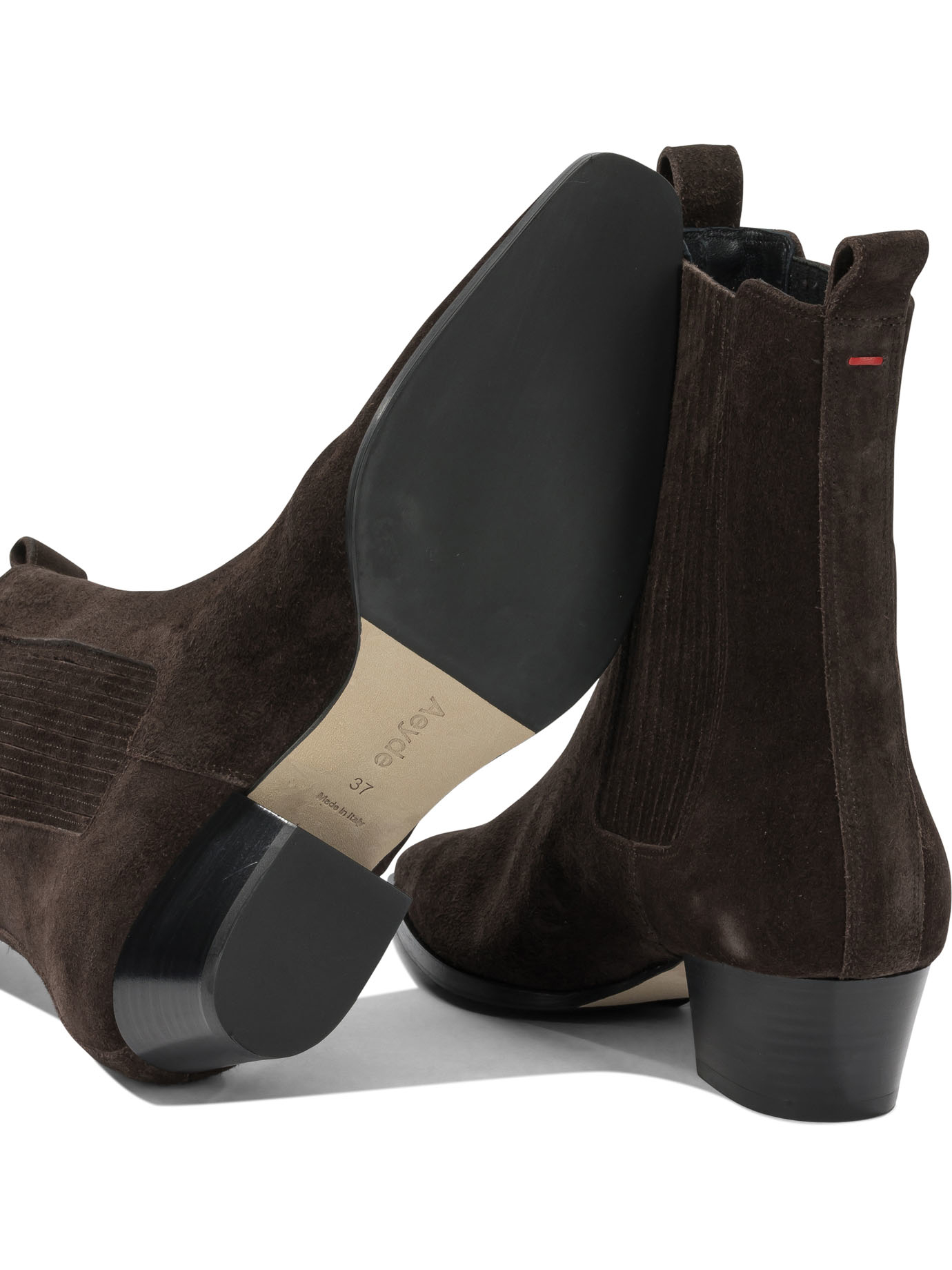 [Aeyde] Ankle Boots FW26 AGATACOW SUEDE LEATHERMOKA