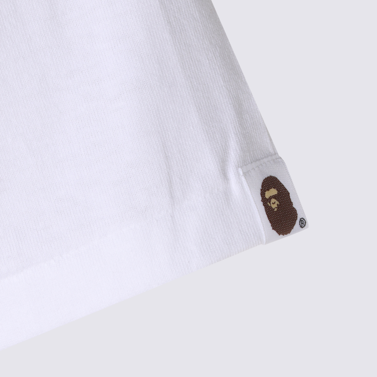[BAPE] T-shirts Short Sleeve SS26 002TEM301010MWHITE