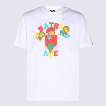 [BAPE] T-shirts Short Sleeve SS26 002TEM301010MWHITE