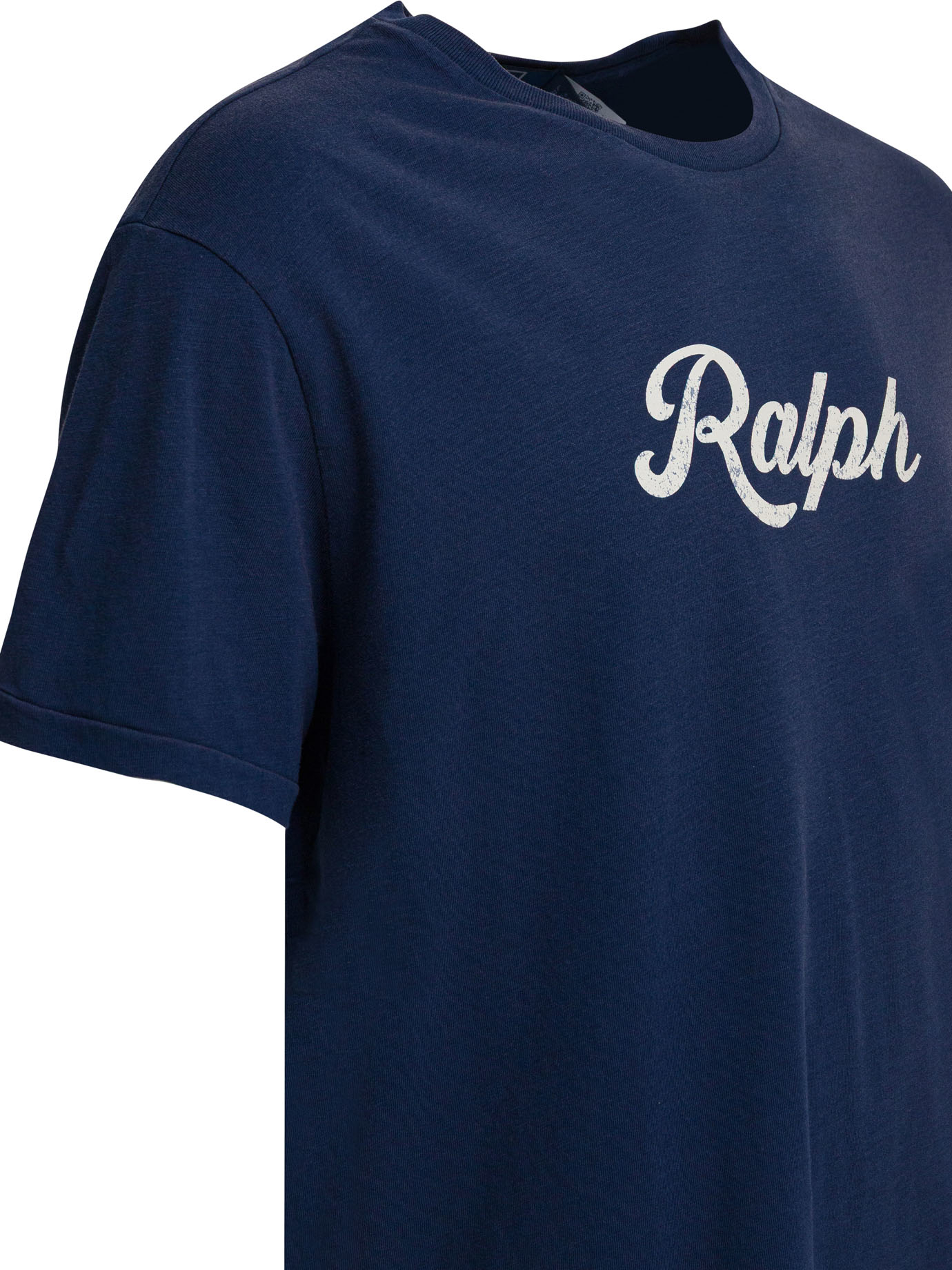 [Polo Ralph Lauren] T-shirts Short Sleeve FW26 710936401011DARK COBALT/WHITE