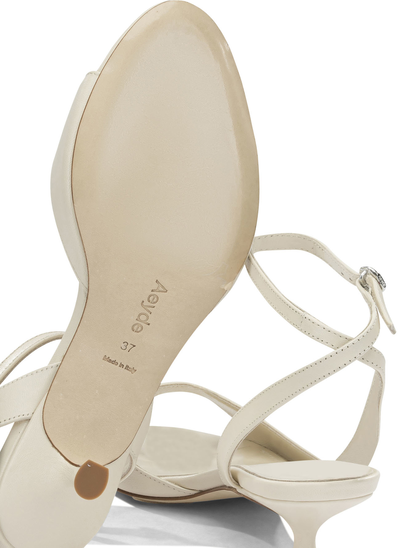 [Aeyde] Sandals FW26 ZELIANAPPA LEATHERCREAMY