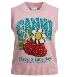 [GANNI] Vest FW26 A1180011868