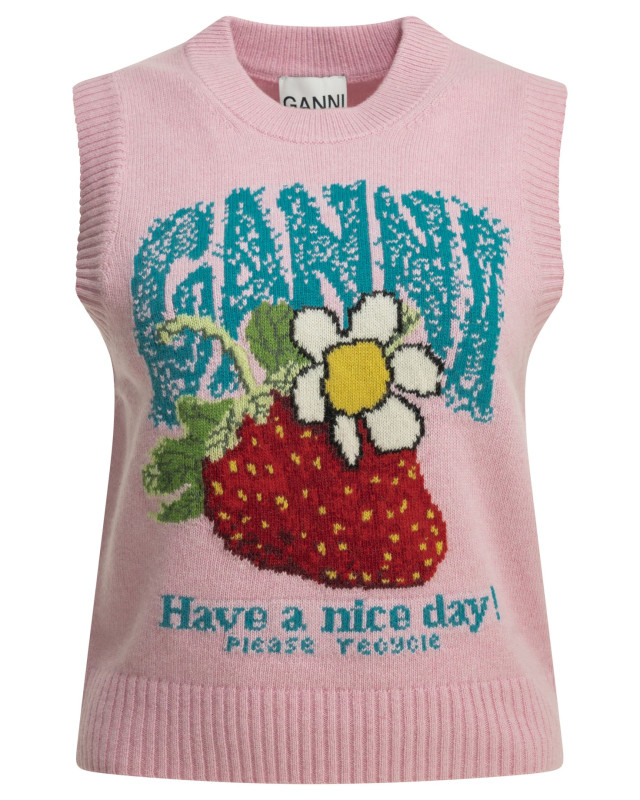[GANNI] Vest FW26 A1180011868