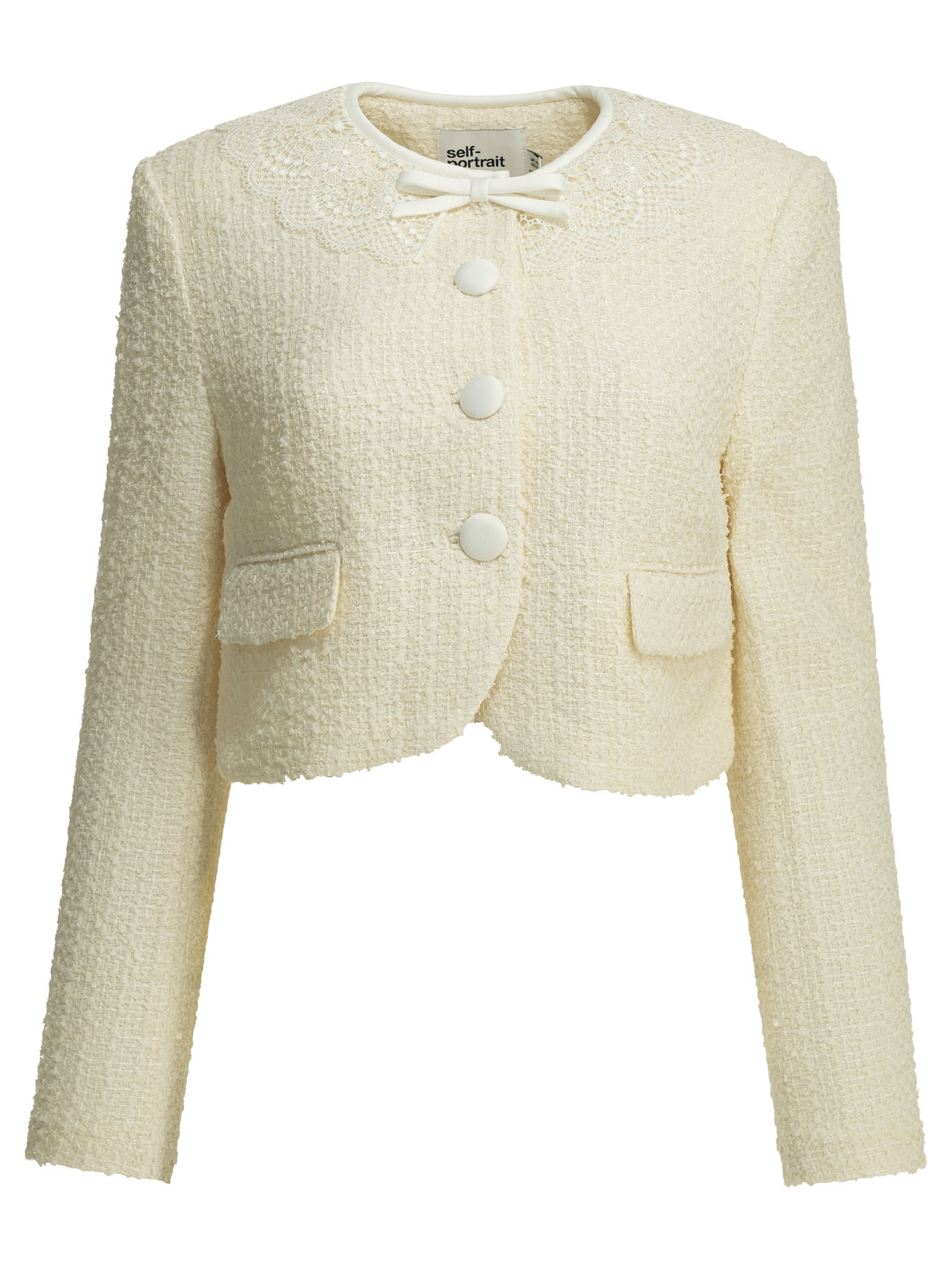 [Self-portrait] Blazer FW26 PF26-002J-CCREAM