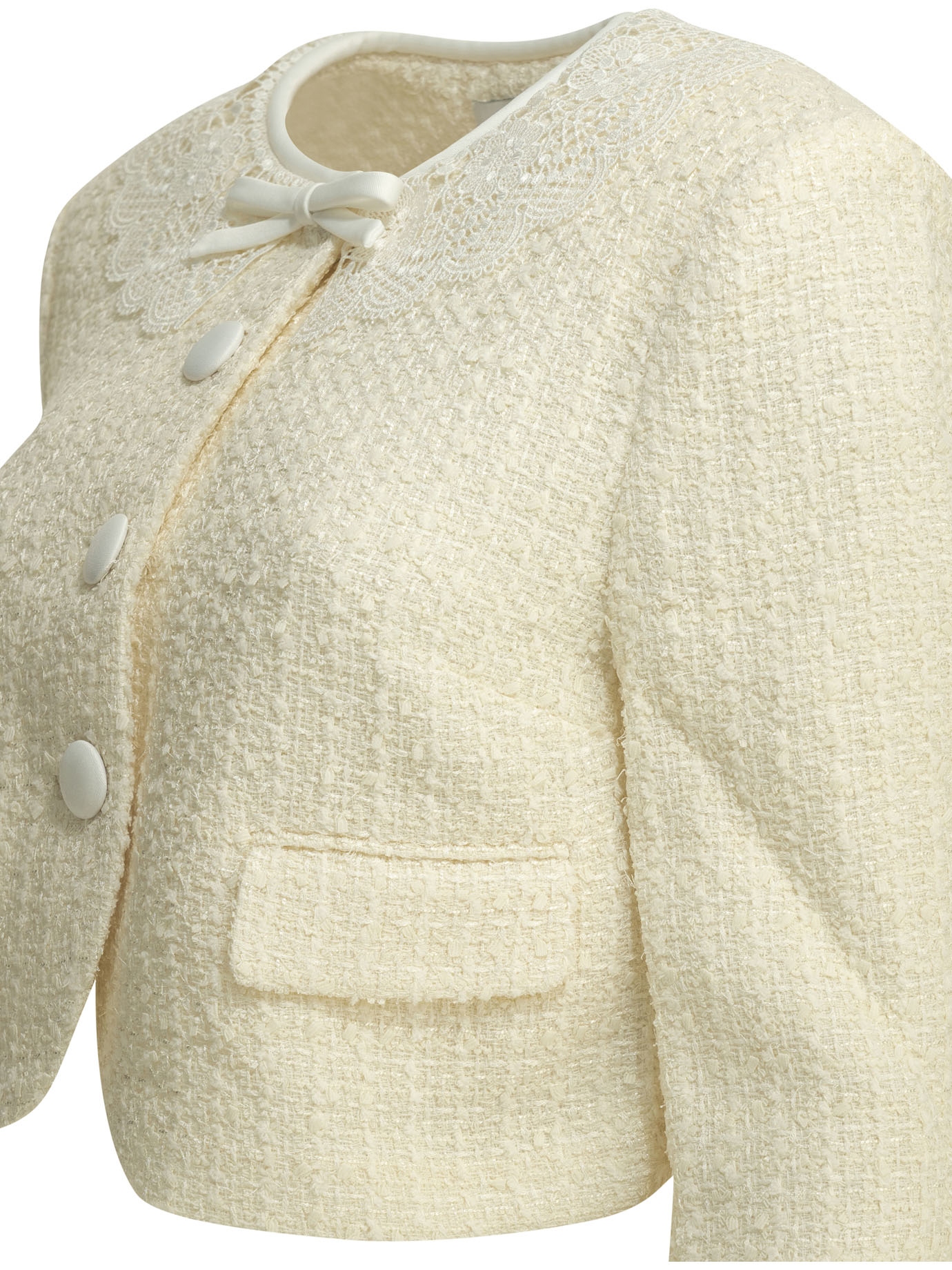 [Self-portrait] Blazer FW26 PF26-002J-CCREAM