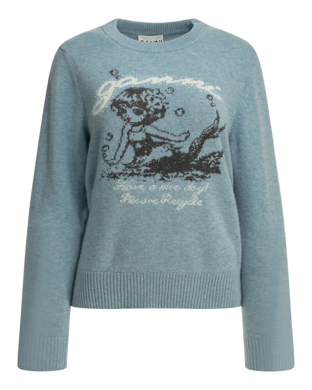 [GANNI] Knitwear FW26 A1150009326