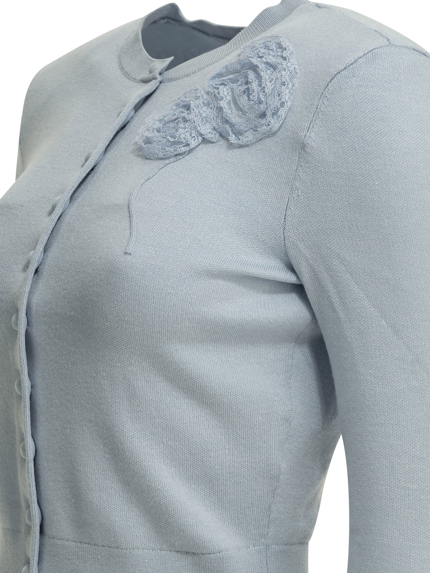 [Self-portrait] Cardigan FW26 PF26-068C-BLBLUE