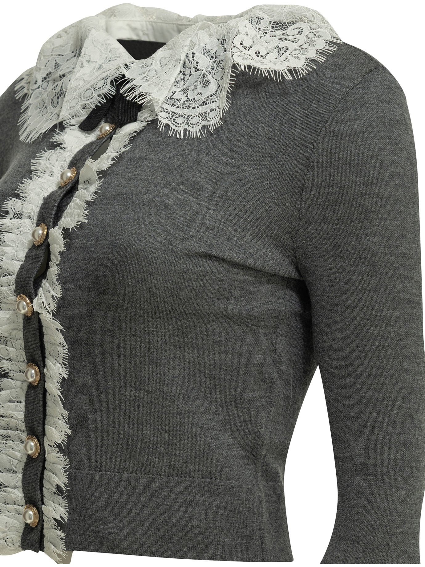 [Self-portrait] Knitwear FW26 PF26-134C-GRGREY