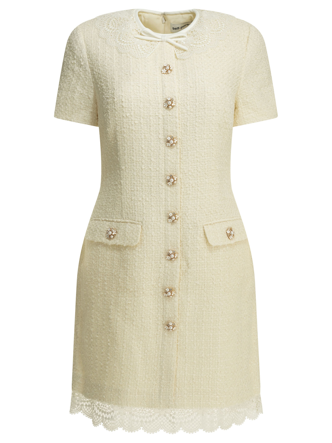 [Self-portrait] Dress FW26 PF26-002SB-CCREAM