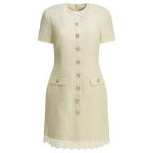 [Self-portrait] Dress FW26 PF26-002SB-CCREAM