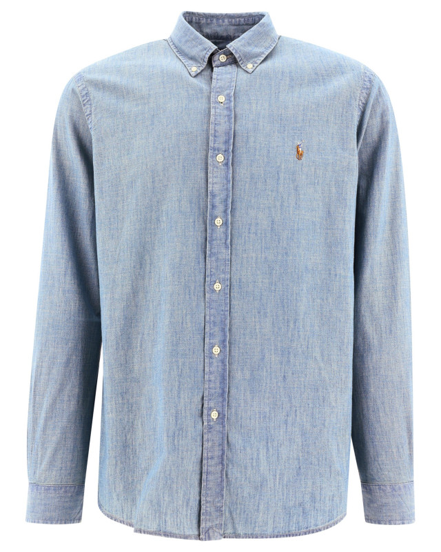 [Polo Ralph Lauren] Shirts Long Sleeve FW26 710792042001CHAMBRAY