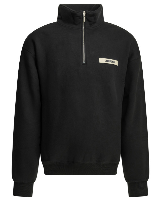 [JACQUEMUS] Sweatshirt FW26 SSM00313AJ00174BLACK
