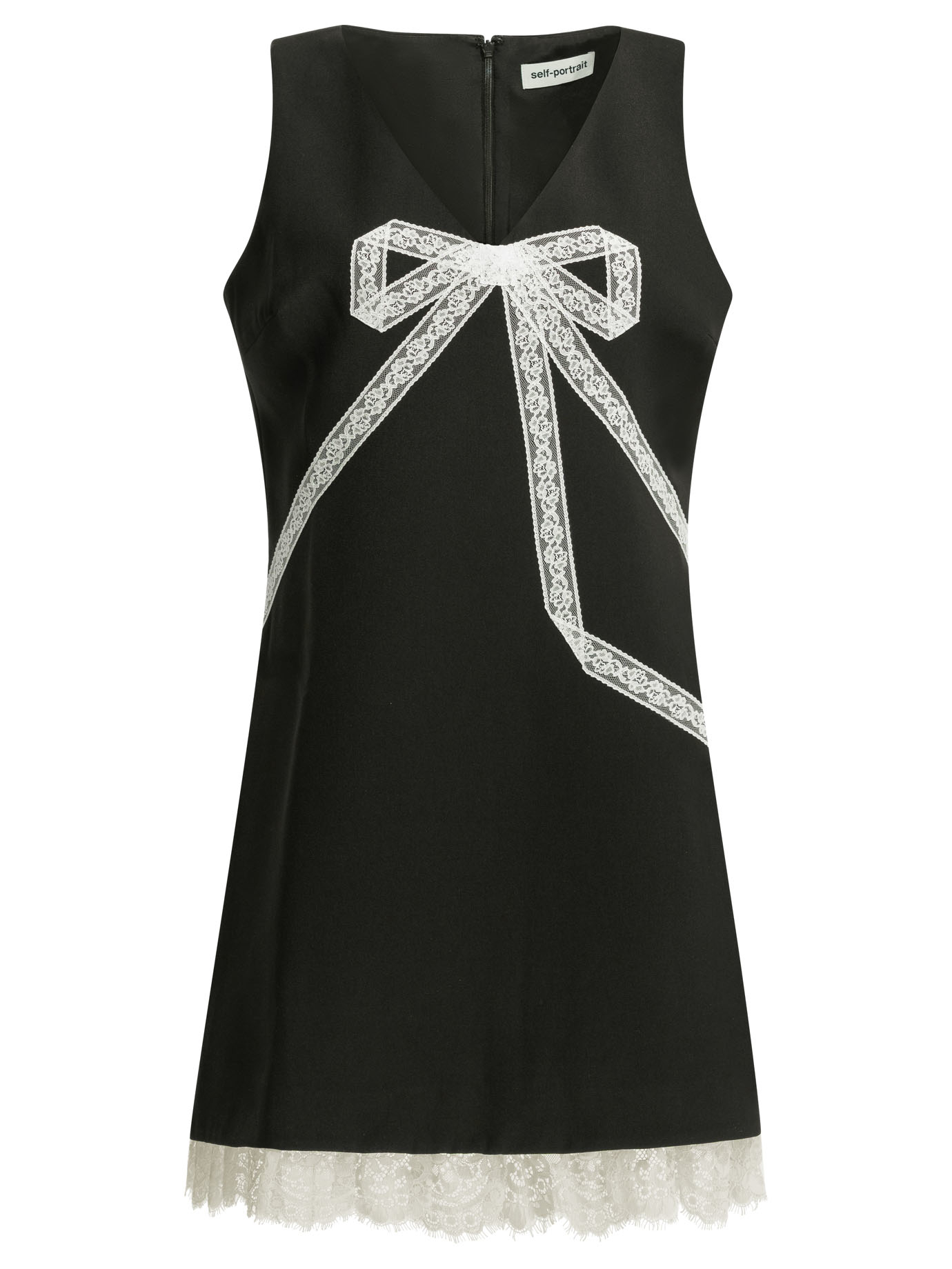 [Self-portrait] Dress FW26 PF26-004S-BBLACK