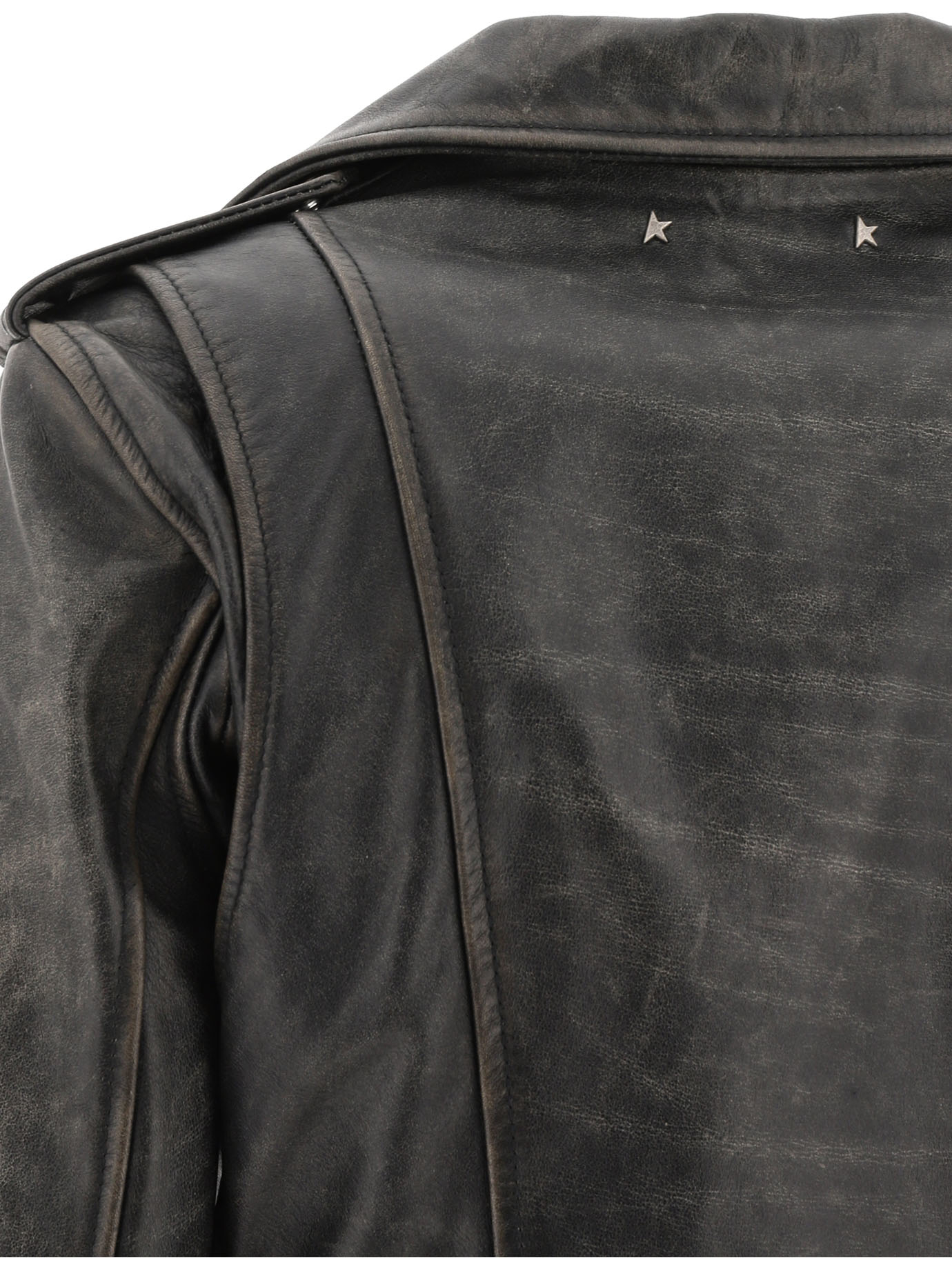 [Golden Goose] Leather Jacket FW26 GWP00848P00064790100