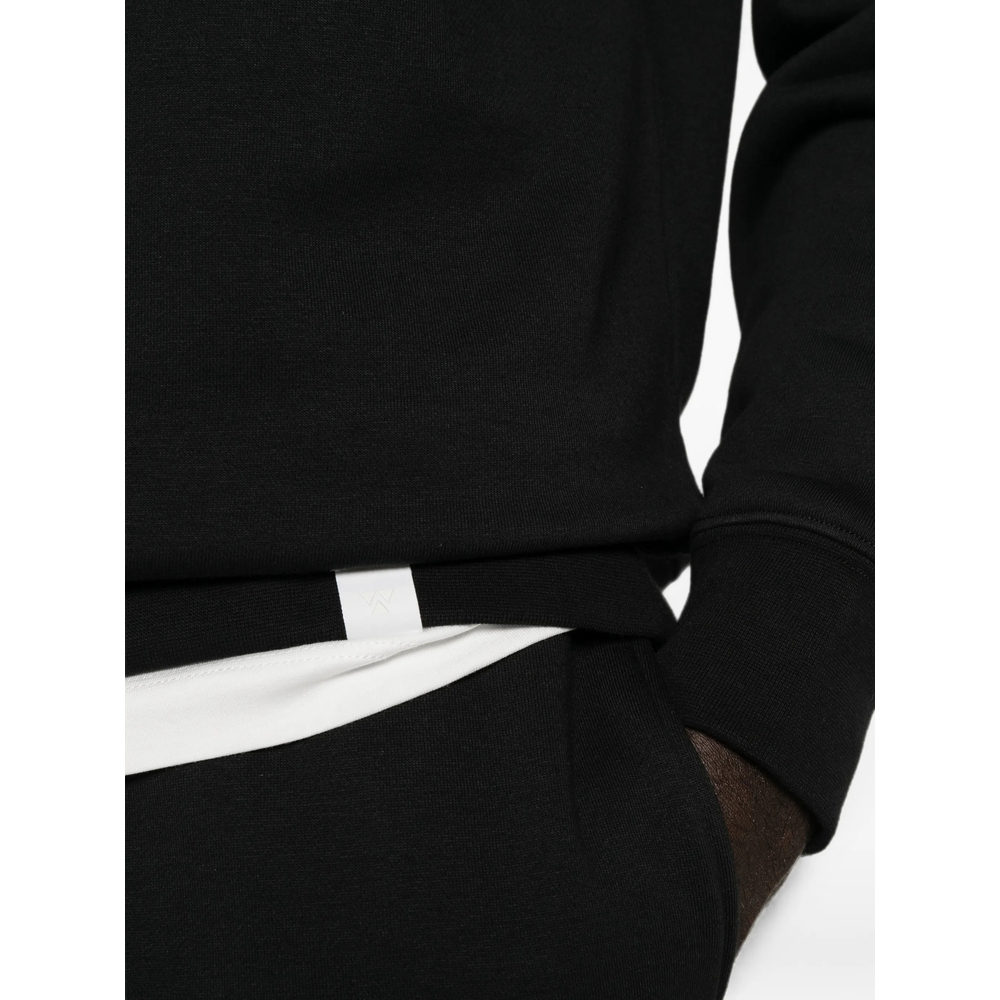 [WOC] Sweatshirt FW26 126SW021FL ATLANTA NERO