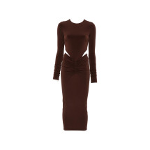[THE ANDAMANE] Long sleeve dress FW26 T200165ATJP199641