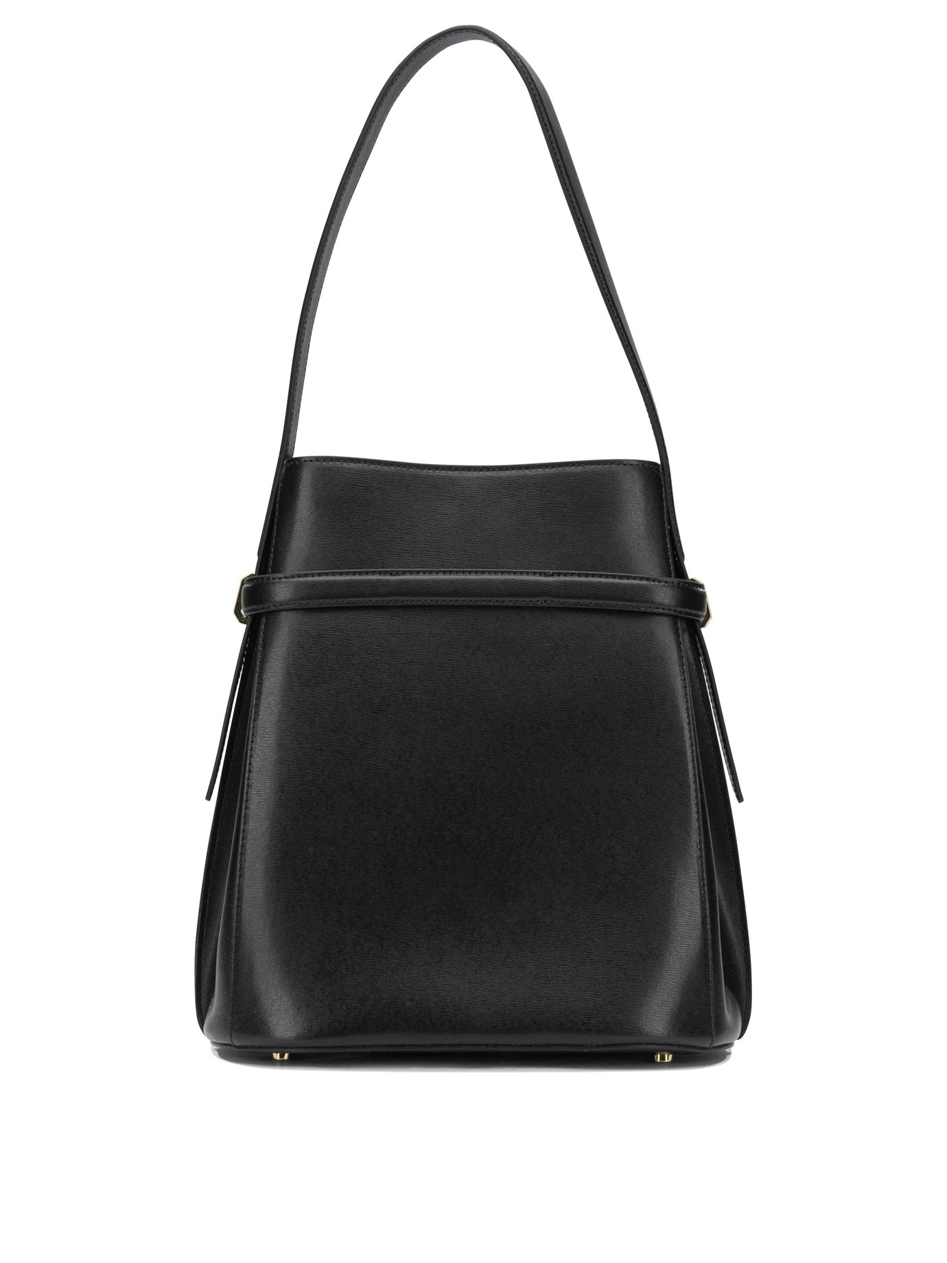 [TOTEME] Shoulder bag FW26 244-WAL0048-LE0025-001BLACK