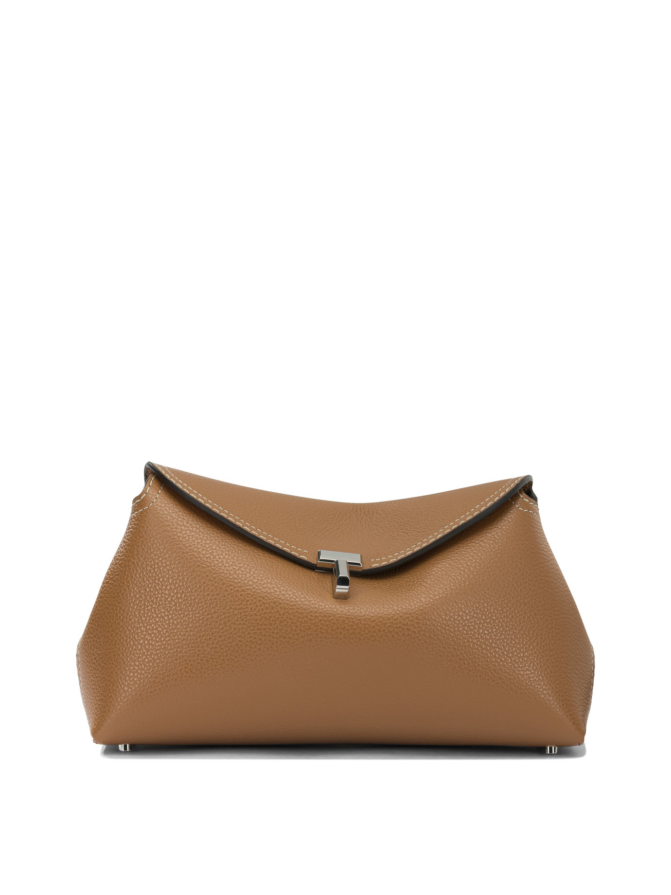 [TOTEME] Clutch bag FW26 234-WLGBG423-LE0030-105TAN