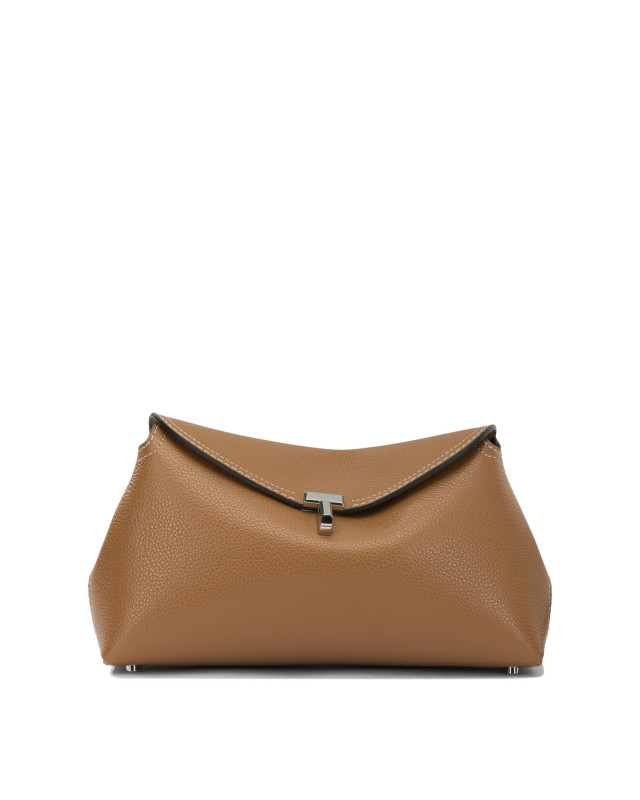 [TOTEME] Clutch bag FW26 234-WLGBG423-LE0030-105TAN